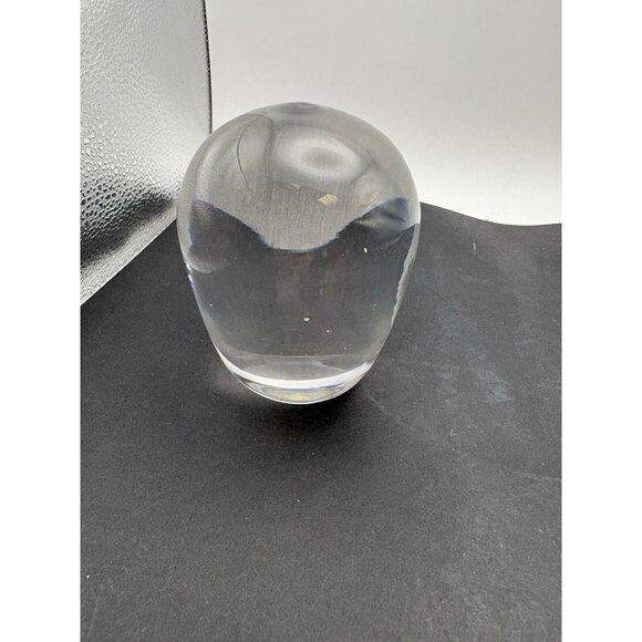 Vintage MCM BAXTER /WHITEFRIARS Art Glass Owl Figurine Paperweight Sculpture 4”T - Picture 5 of 8